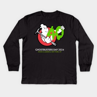 Ghostbusters Day 2024 - 40th Anniversary - Buffalo Ghostbusters Kids Long Sleeve T-Shirt